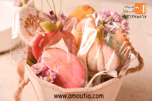 کوکی گیفت نوروزی تکی طرح هفت سین