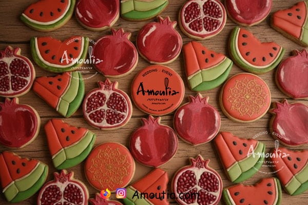 کوکی شب یلدا انار