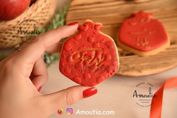 کوکی انار فوندانت یلدا