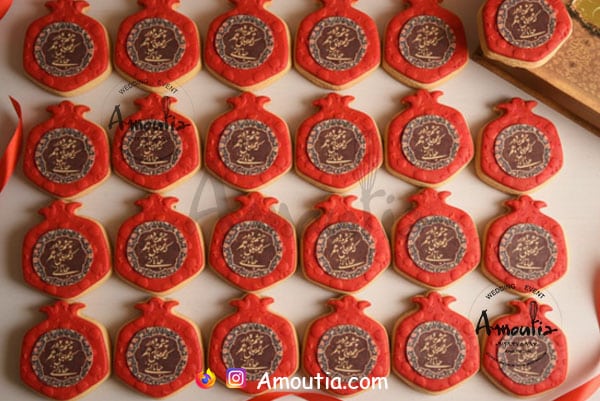 کوکی فوندانت انار حافظ