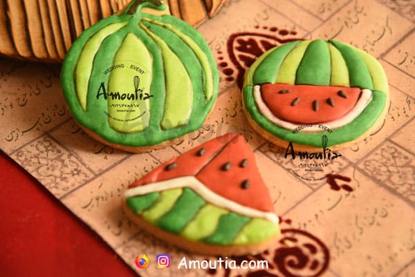 کوکی هندوانه شب یلدا
