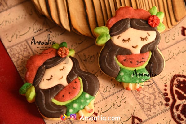 کوکی دختر شب یلدا