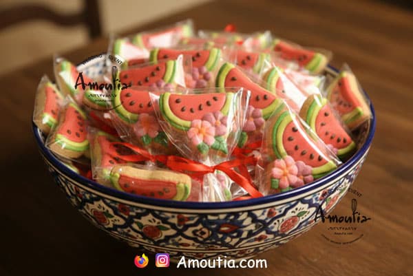 کوکی هندوانه شب یلدا