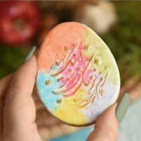 کوکی تخم مرغ رنگی